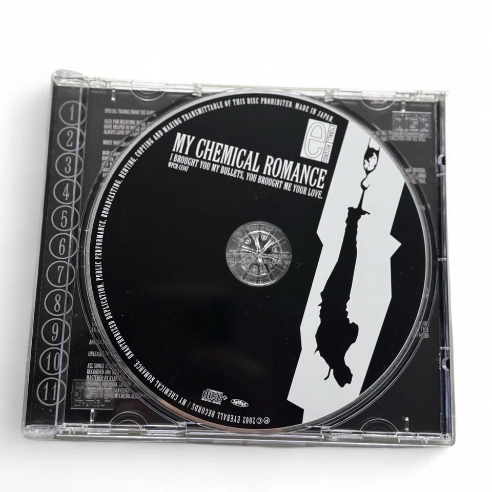 My Chemical Romance CD "I BROGHT YOU MY BULLETS YOU BROGHT ME YOUR LOVE"  JAPAN Foto 3 de 4