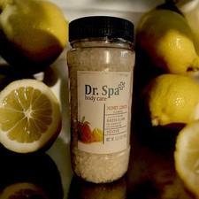 Dr. Spa Body Care Detox Bath Soak Honey Lemon Scented Jojoba Oil 18.9 Ounce