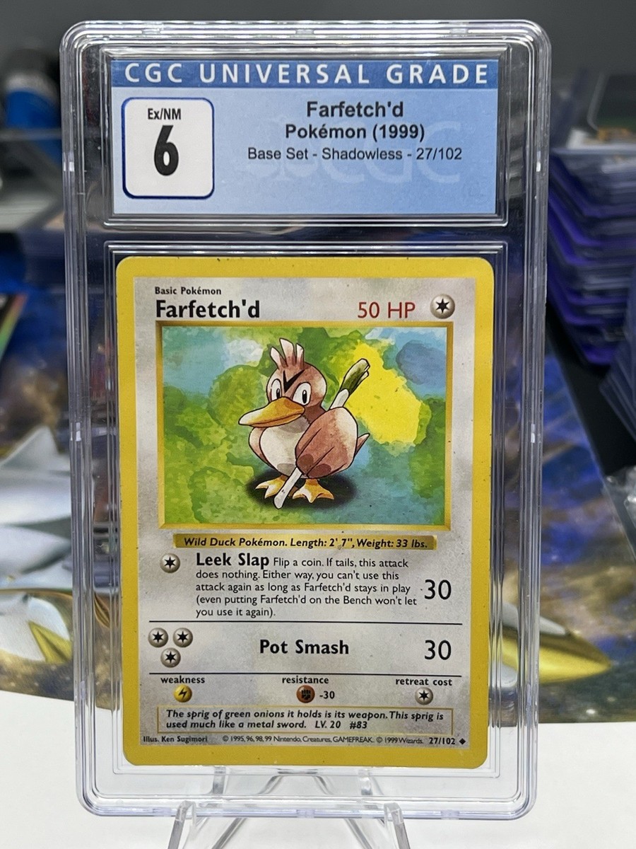 Farfetch'd 027/102 Base Set (Shadowless) Regular for sale