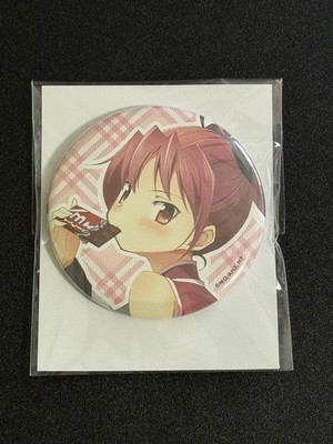 Puella Magi Madoka Magica Kyoko Can Badge & Sticker Shaft Ten Limited