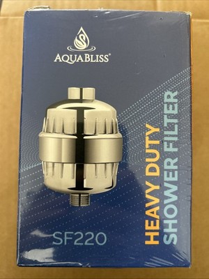 AquaBliss Hochleistungs-Duschfilter mit austauschbarer mehrstufiger Kartusche (SF220)