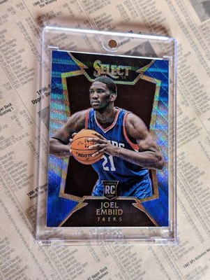 Joel Embiid RC Select Blue Wave Prizm