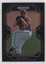 2022 Panini Prizm Draft Picks Black Prizm William Kempner #PDP106 0c6