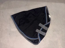 SMARTPAK PONY Turnout HOOD (Size MEDIUM) - USED - MEDIUM WEIGHT - Black Grey