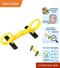 Travel-Friendly Bald Hair Clipper with Ergonomic Grip   Great Gift for Men