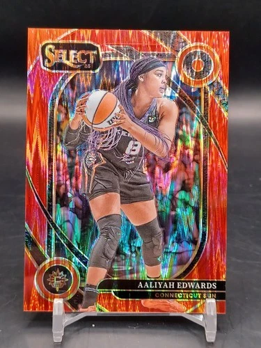 Aaliyah Edwards 2025 Panini Select Aaliyah Edwards #231 Red