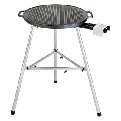 Paella World Gussplatten Set Brenner mit Grillplatte Ø 38/55 cm Gastro/Catering