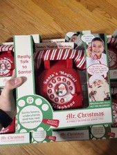 Mr. Christmas Santa's Magical Telephone Interactive Personalized Holiday Toy