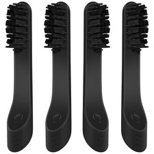 Toothbrush Heads with Quip Toothbrushes - Adult Refill Toothbrush Heads, Blac...