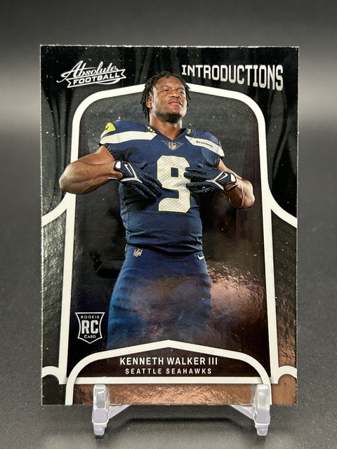 2022 Panini Absolute - Introductions Kenneth Walker III #INT-13 (RC)