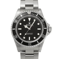 Rolex ROLEX Submariner 14060 black WATCH 705761