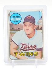 HARMON KILLEBREW 1969 TOPPS #375 MINNESOTA TWINS BASEBALL Q5194