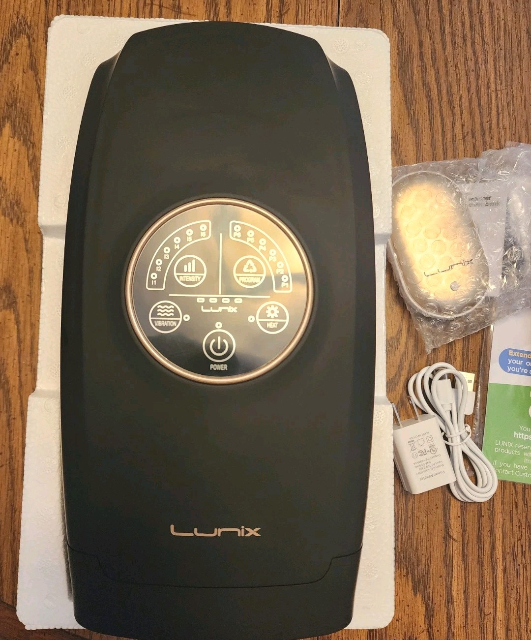 Lunix LX3 FSA Hand Massager with Heat and Compression, Pressure Point ...
