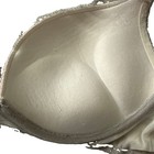 Victoria's Secret Bombshell Plunge Push-Up Bra Gray Lace Rhinestones 32B — photo 7