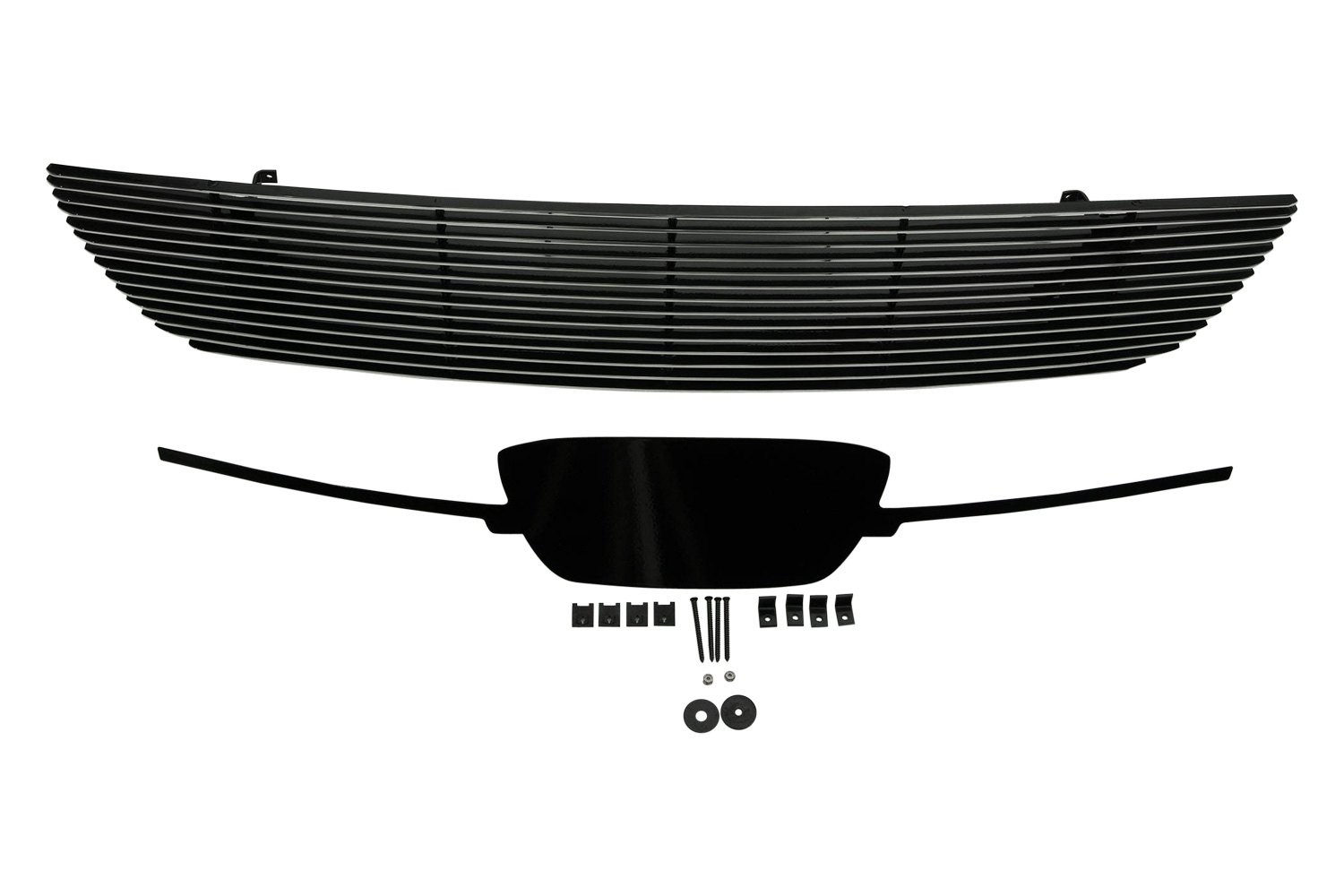 For Ford Mustang 2013 T-Rex 1-Pc Polished Horizontal Billet Main Grille