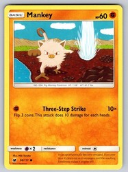 Mankey 50/111 Common Crimson Invasion