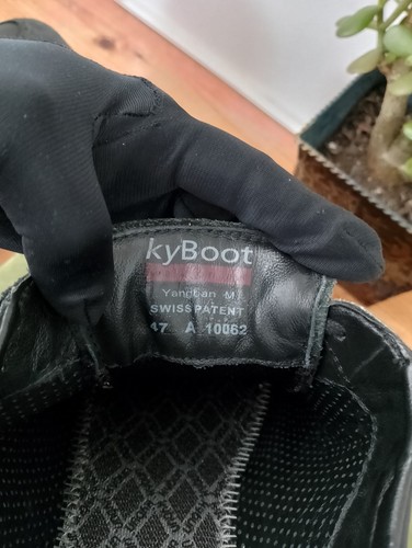 Kybun YANGBAN Mens Black Leather Shoes Size EUR 47. US 12 - Picture 21 of 21