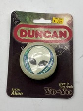 Vintage 1997 Duncan Glow In The Dark Alien Yo-Yo Sealed USA