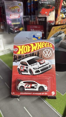 Hot Wheels 2022 Volkswagen Scirocco GT 24 VW Series White 3/8 HDH42