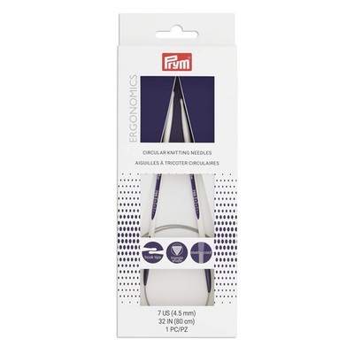 Prym Circular Needle 32'', Size 7/4.5mm US 7 (32''),