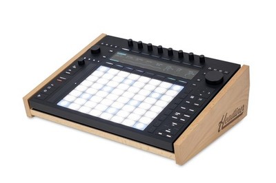 Natural Wood Ergonomic Stand for Ableton Push 3 and Push 2 with Non-Slip Pads