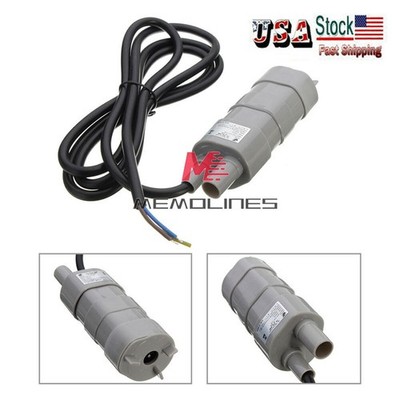 DC12V/24V Micro Submersible Motor Water Pump 5M 10L/M 600L/H 6-15V Fish Pond U-S