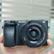 Sony Alpha A6300 Mirrorless Digital Camera 24.2MP w/ 16-50mm Lens Built-in Wi-Fi