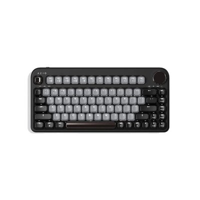 IZO Wireless BT5/USB PC & Mac Mechanical Keyboard, Pre-Lubed Red Switches, Bl...