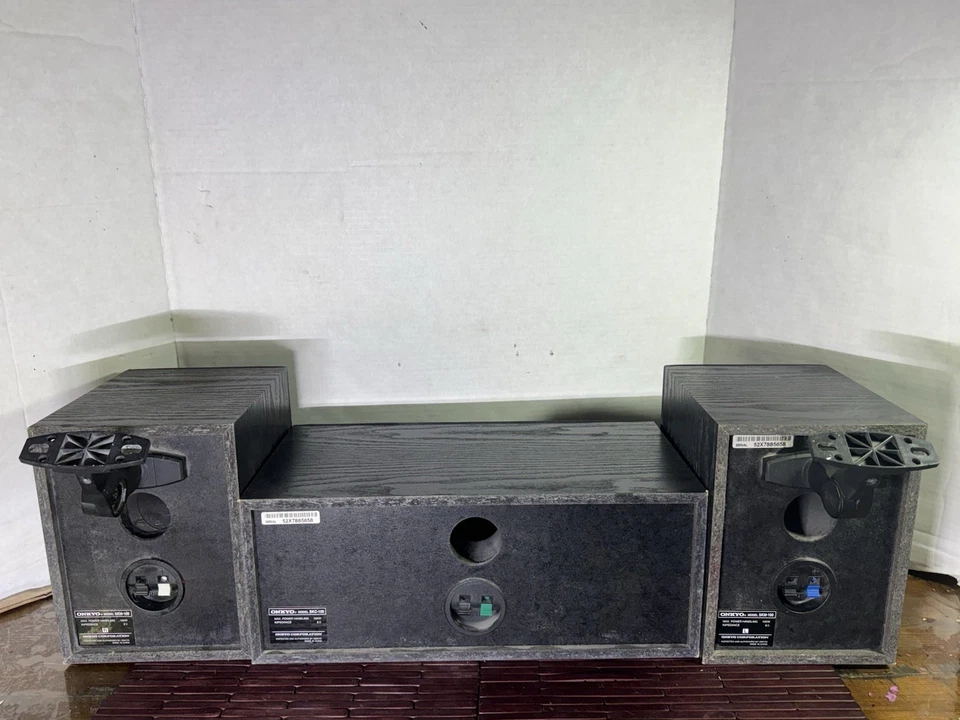Onkyo SKM-100 With Mounts SKC-100 100W Speaker 3 Speaker Set Tested Works - Image 4 of 4