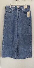 Universal Thread Womens Mid-Rise Super Wide Leg Jeans Avail Size 12,14 Pm Seller