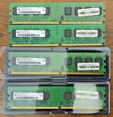 Qimonda HYS64T128020EU-3S-B2 1GB PC2-5300U DDR2 667MHz Arbeitsspeicher RAM