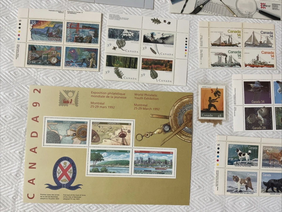 Lot of Unused Canada Stamps from $0.14 To $0.84 Face Value $24.98 - Image 3 of 4