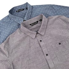Travis Mathew Mens XXL Short Sleeve Button Do...