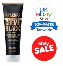 Pro Tan Beaches & Creme Black🖤 Bronzing Sunbed Tanning Accelerator lotion cream