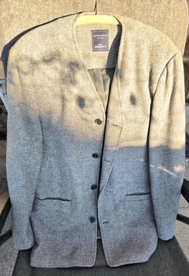 Elegante graue Herren-Jacke/ Blazer von engbers, Gr. 48