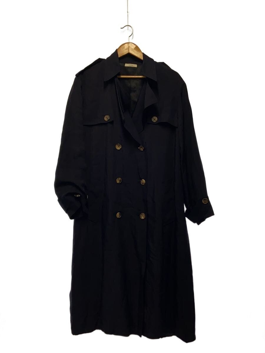 Celine Trench Coat/38/Rayon/Nvy/8U36/6464 4577