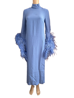 taller marmo blue dress Rent Taller Marmo Bolkan one-shoulder Maxi Dress