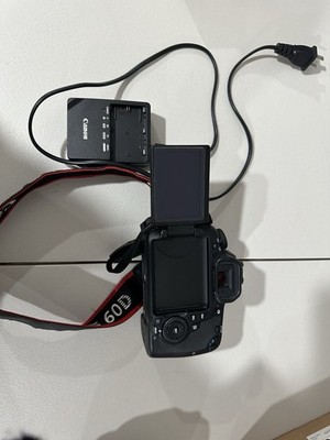 Canon EOS 60D DSLR Camera Body   OEM Battery + Charger   Excellent Condition
