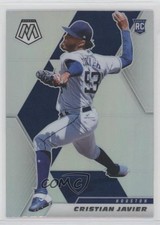 2021 Panini Mosaic Rookie Silver Prizm Cristian Javier #255 uk2