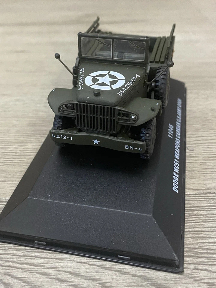 Sun Star 1:43 11046 Dodge WC51 porta-armas exército dos EUA aberto em exibição - Imagem 4 de 4