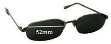 SFx Replacement Sunglass Lenses fits Ray-Ban B L Unknown Model - 52mm Wide