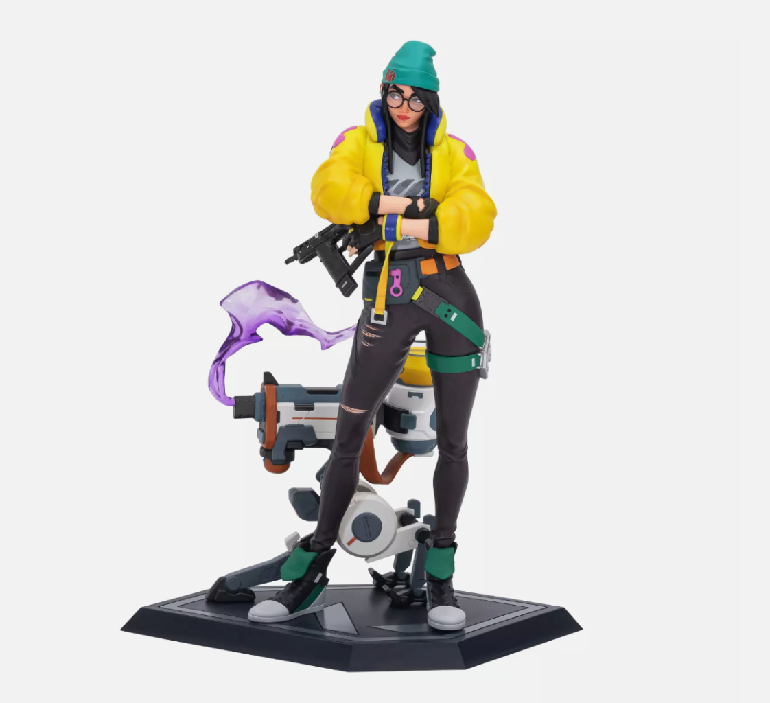 ゲームキャラクター キルジョイ　フィギュア VALORANT Alpha Collection Killjoy Figure | Riot Games Store