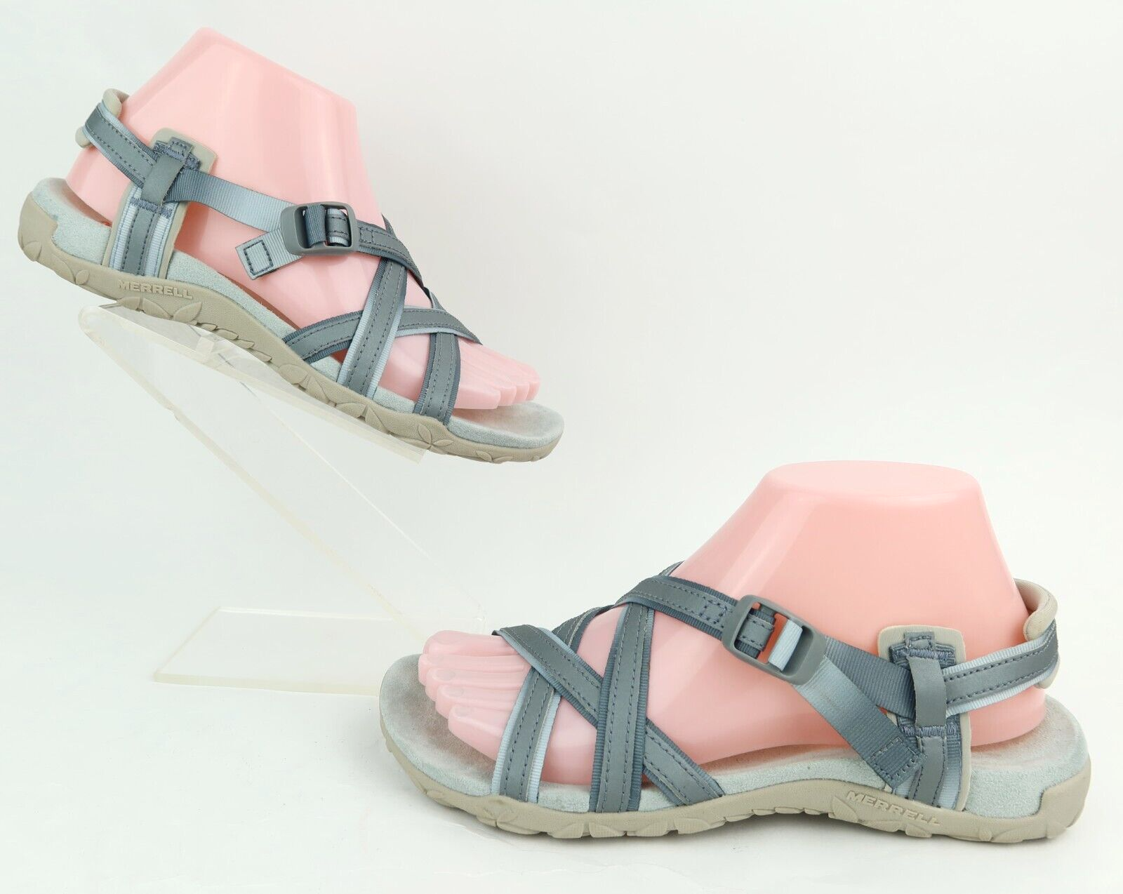 Merrell Sandali Donna Terran Ari Lattice Monument Grigio Taglia 7