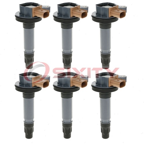 6 pc Hitachi Ignition Coils for 2015-2022 Ford Transit-350 HD 3.5L V6 Spark vy