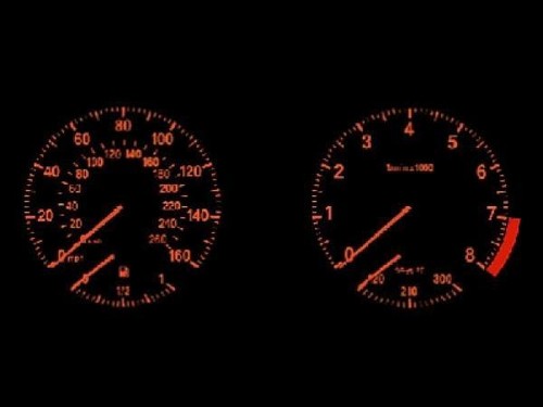 2007-2008 BMW 335i 335xi N54 Dash Instrument Cluster GREY Face Gauges - Bild 4 von 4