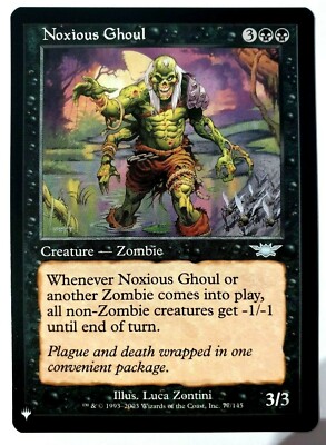 1x NOXIOUS GHOUL - Zombie - Onslaught/Mystery - MTG - Magic the