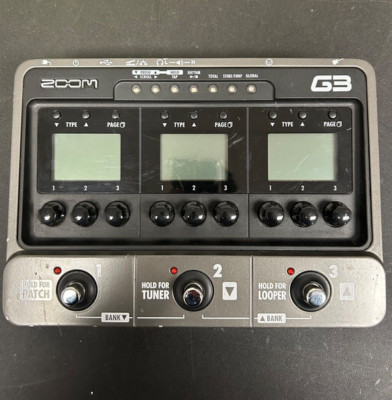 Zoom G3 Guitar Multi Effects Processor
