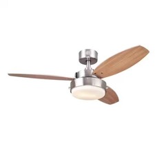 Westinghouse 105cm Alloy Indoor Ceiling Fan with LED Light Fixture 42 in.