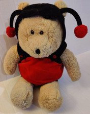 VTG Starbucks Bearista Bear 14th Edition Lady Bug Plush Doll 2001