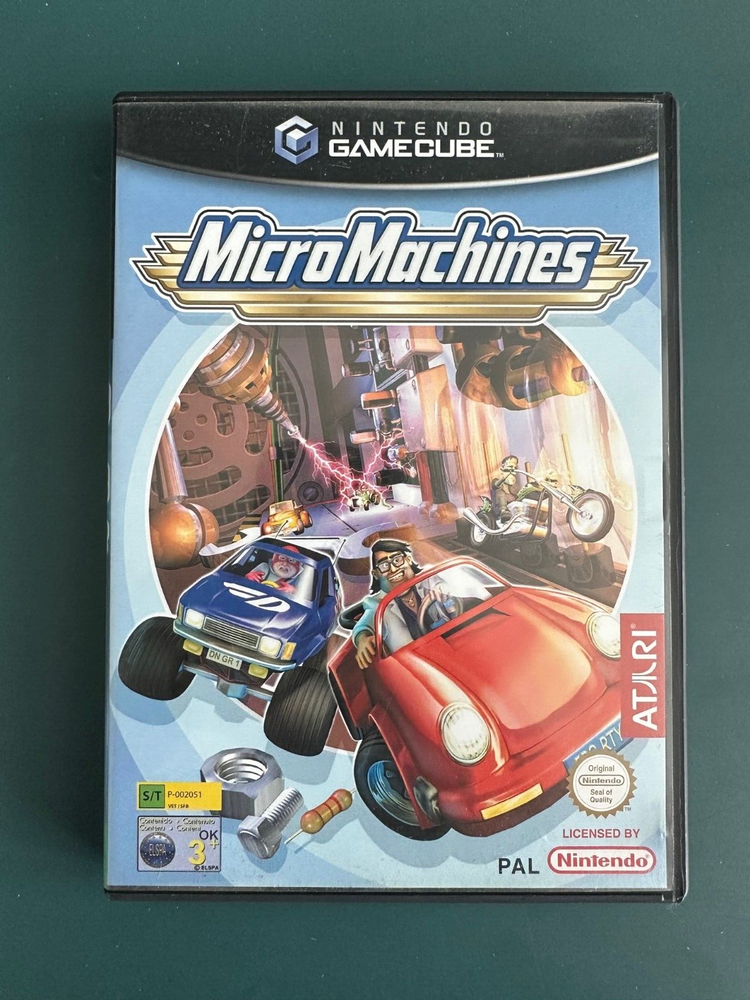gamecube MICRO MACHINES Game (NI) PAL UK EXCLUSIVE